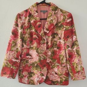 Ann Taylor Floral Blazer